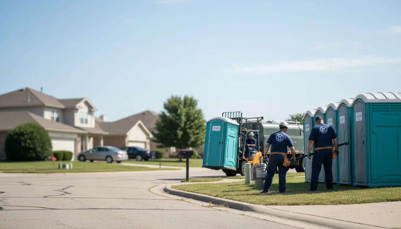 Porta Potty Rental in Farmerville, LA near me